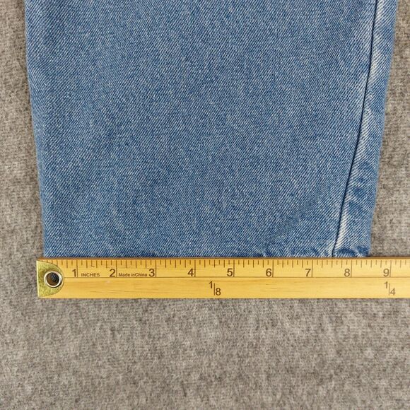 LL Bean Men's 40x30 (Fit 36x29) Comfort Waist Flannel Lined Straight Leg Jeans - Picture 7 of 9